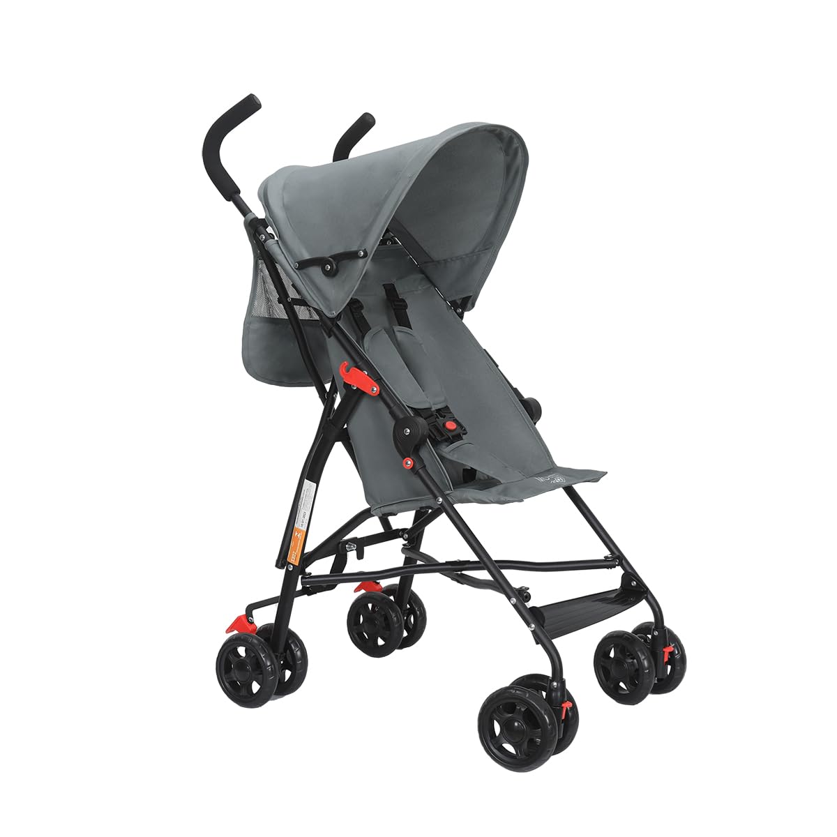 Maxi Baby Carrinho de Bebê Passeio Guarda Chuva MOVEE (Cinza)