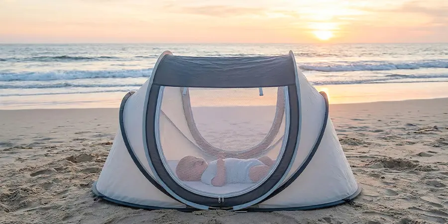 Sono seguro fora de casa: checklist, rotina e como escolher berço portátil (2026) imagem